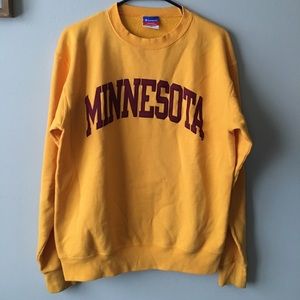 Minnesota crew neck sweatshirt